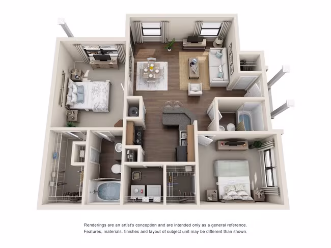 Unit 0914 floor plan